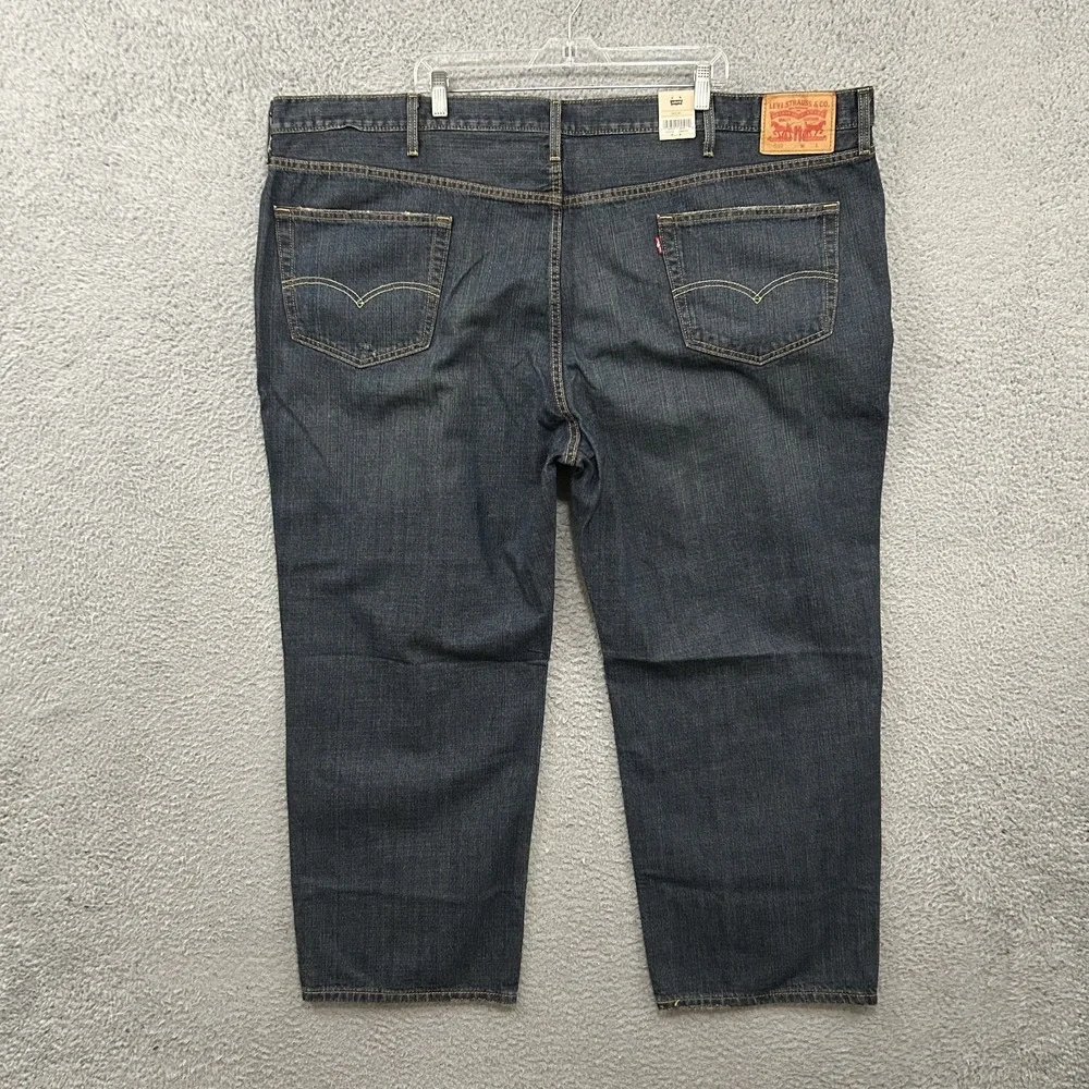 Levis Jeans Mens 54x29 Blue Denim 559 Relaxed Straight American Medium Wash Work